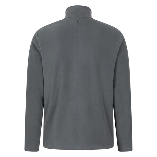 Mountain Warehouse Heren Raso Full Zip Fleece Top (Donkergrijs) - Image 2
