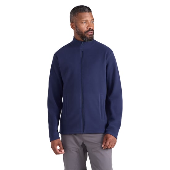 Mountain Warehouse Heren Raso Full Zip Fleece Top (Marine) - Image 3