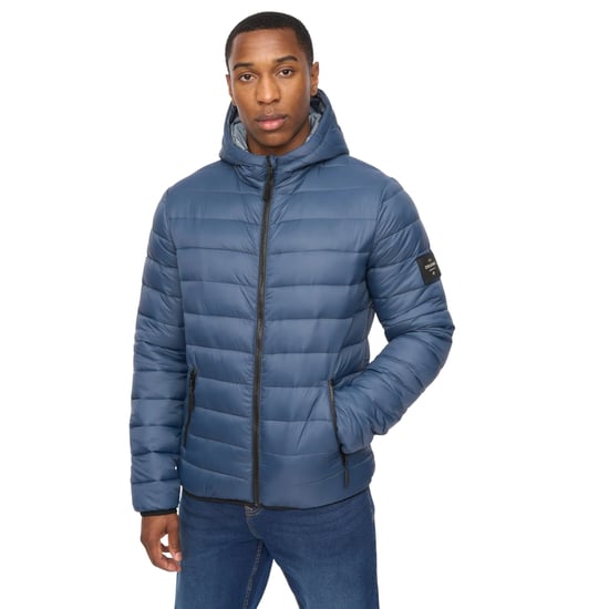 Crosshatch Heren Gattering MVE Jas (Marineblauw) - Image 1