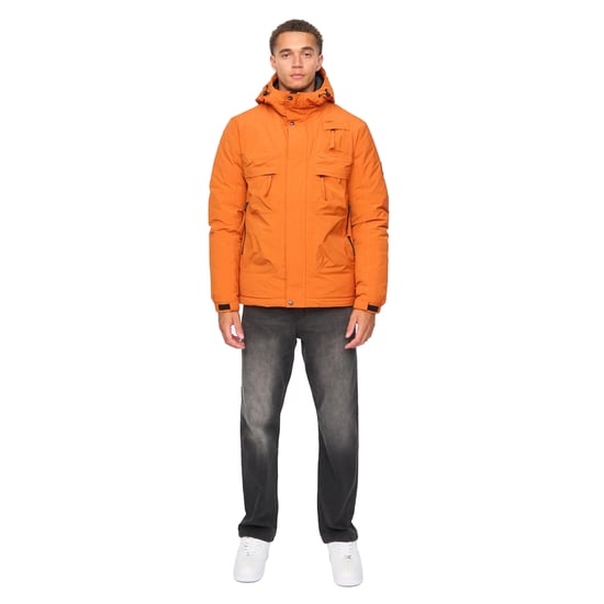 Duck and Cover Heren Jelforth Jacket (Oranje) - Image 4