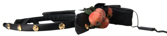 Zwart met een multicolor vijgenfruit kristallen tiara diadeem haarband - Image 3