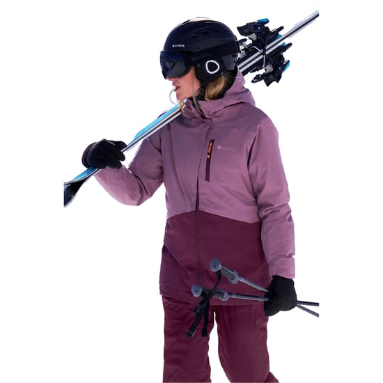 Mountain Warehouse Dames Alpine Waterdichte Gevoerde Skijack (Duister Paars) - Image 6