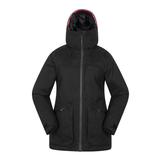 Mountain Warehouse Dames Verbier Textured Waterdichte Skijas (Zwart) - Image 1