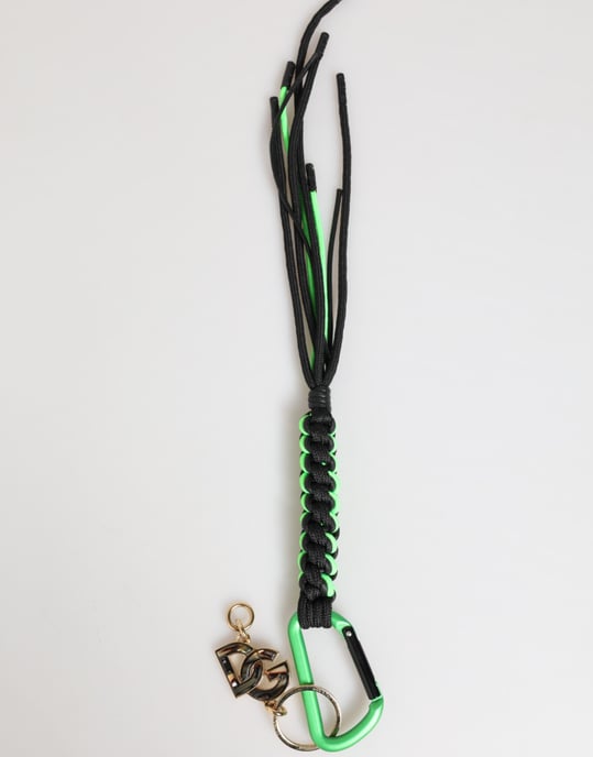 Multikleur Polyester Tape Touw DG Logo Sleutelhanger Sleutelring - Image 1