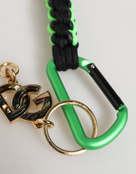 Multikleur Polyester Tape Touw DG Logo Sleutelhanger Sleutelring - Image 5