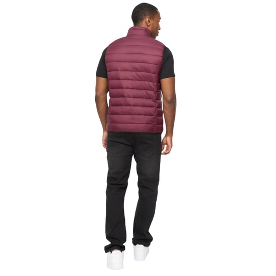 Crosshatch Heren Gattering MVE Gewatteerd Gilet (Rozijnenpaars) - Image 2