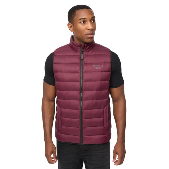 Crosshatch Heren Gattering MVE Gewatteerd Gilet (Rozijnenpaars) - Image 4