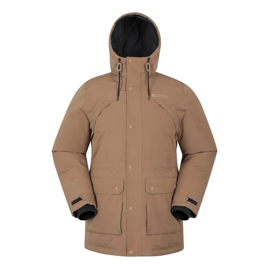 Mountain Warehouse Waterdichte Parka Heren Marlow (Tan) - Image 1