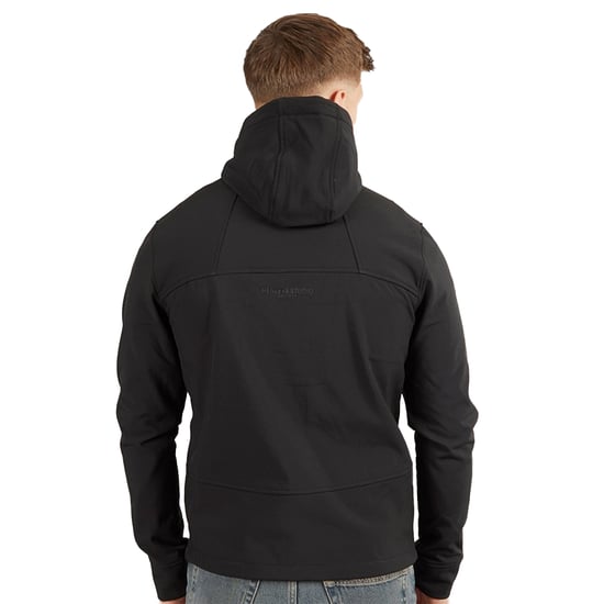 Henleys Heren Expand Softshell Jacket (Zwart) - Image 2