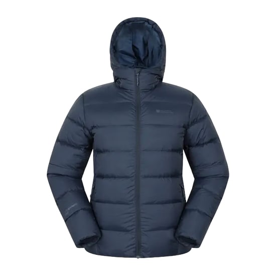 Mountain Warehouse Heren Stratus Dons Jack met Opbergcapuchon (Marineblauw) - Image 1