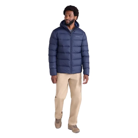 Mountain Warehouse Heren Stratus Dons Jack met Opbergcapuchon (Marineblauw) - Image 5