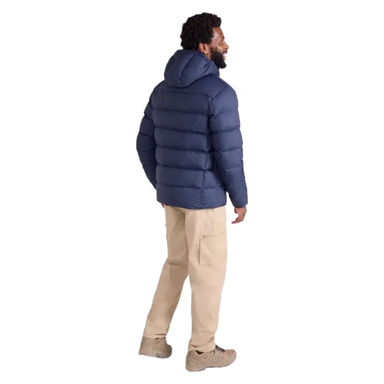 Mountain Warehouse Heren Stratus Dons Jack met Opbergcapuchon (Marineblauw) - Image 6