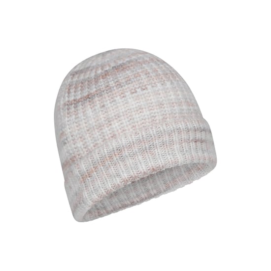 Mountain Warehouse Dames Space Dye Nep Bont Gevoerde Muts (Crème) - Image 5