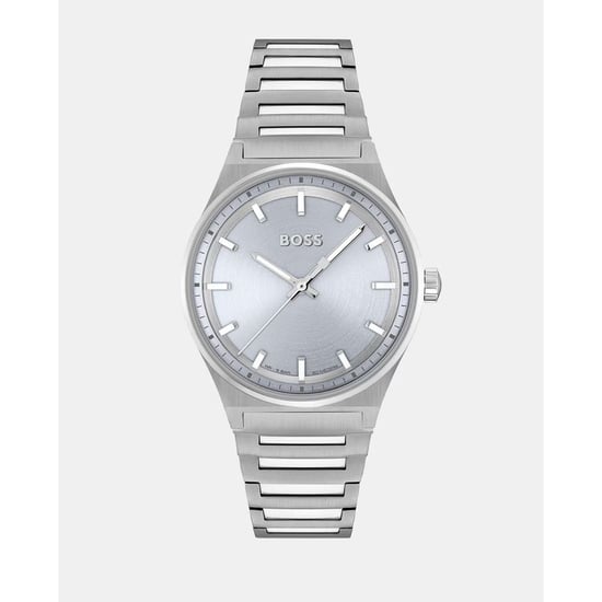 Zilveren RVS Horloge - Image 1