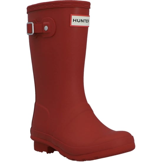 Hunter Junior Originals Rubberen Unisex Kinderen'S Militaire Rode Wellington Laarzen - Image 1