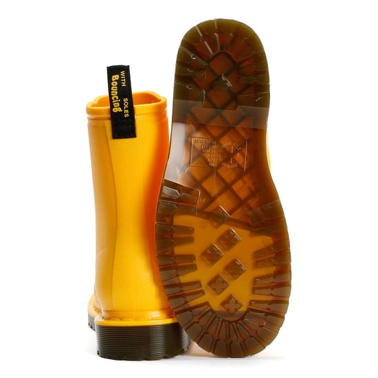 Dr. Martens 1460 Rain Pull On Vrouwen Gele Wellingtonlaarzen - Image 4