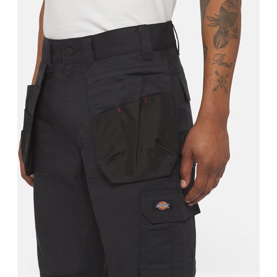 Dickies Multi Pocket Utility Polyester Zwarte Werkbroek voor Mannen - Image 4