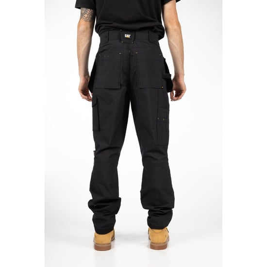 Caterpillar Nexus Holster Stretch Pocket Katoenen Zwarte Buitenbroek voor Mannen - Image 3
