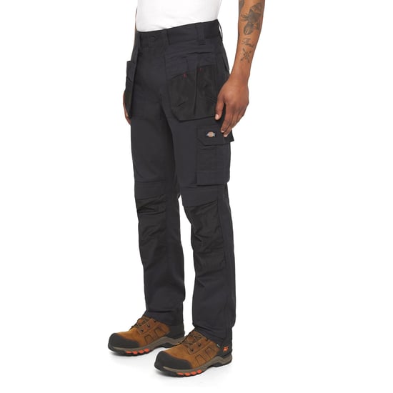 Dickies Multi Pocket Utility Polyester Zwart Werkbroek voor Mannen - Image 1