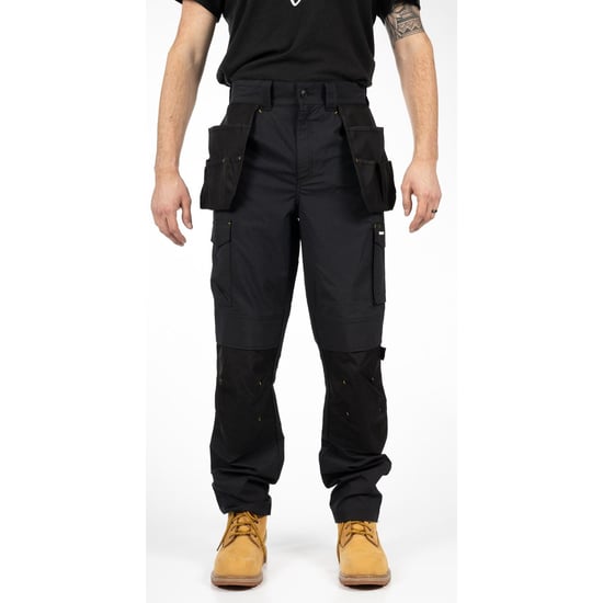 Caterpillar Nexus Holster Stretch Pocket Katoenen Zwarte Buitenbroek voor Mannen - Image 2