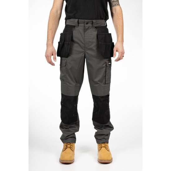 Caterpillar Nexus Holster Stretch Pocket Katoenen Grijze Outdoor Broek voor Heren - Image 2