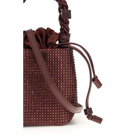 Bordeaux Gerecycled Polyester Handtas - Image 3