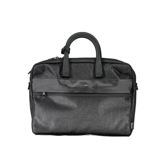 Zwarte Polyester Handtas - Image 1