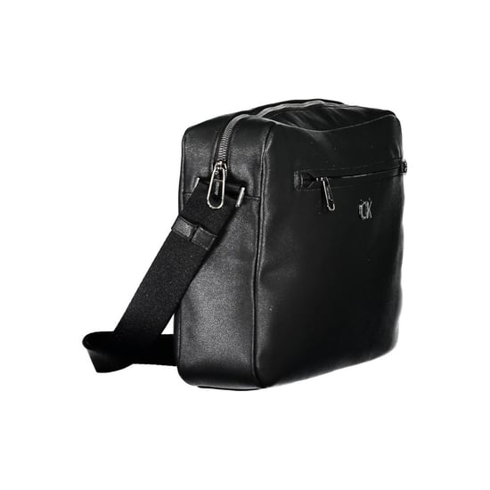 Zwarte Polyester Handtas - Image 2