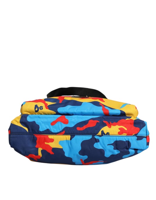 Multikleur Camouflage Nylon Shoppen Tote Bag - Image 5