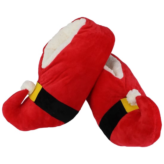 Unisex Kerst Zachte Kerstman Slippers - Image 4