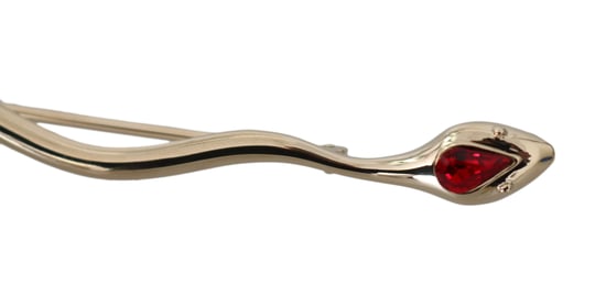 Zilveren Messing Kristal Spilla Serpente Broche Speld - Image 3