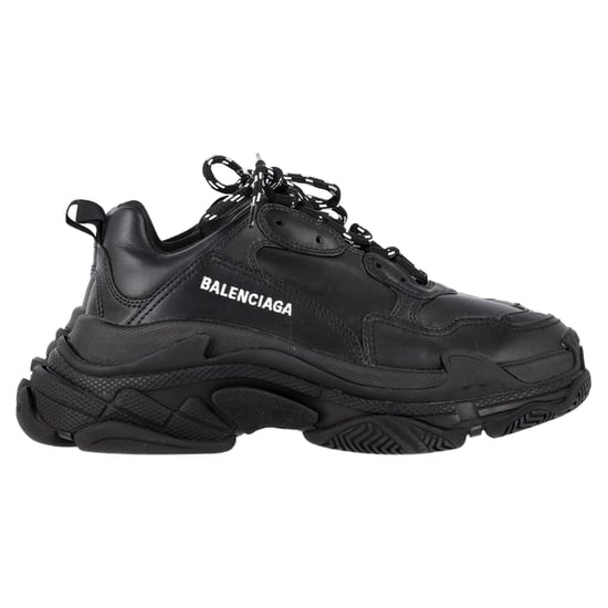 Balenciaga Triple S Sneakers in Zwart Polyester - Image 1