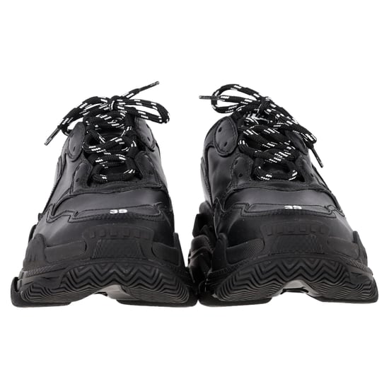 Balenciaga Triple S Sneakers in Zwart Polyester - Image 3