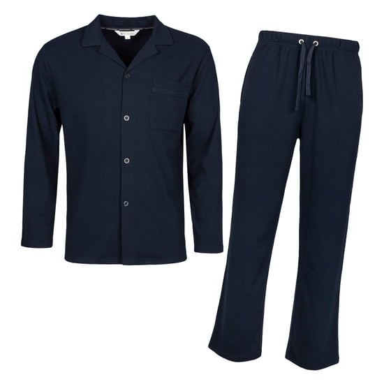 Heren Thermo Pyjama Set met Lange Mouwen Top & Broek voor Koude Nachten - Image 1