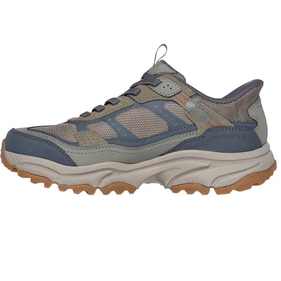 Skechers Heren Viking AT Suede Wandelschoenen (Olijf/grijs) - Image 2