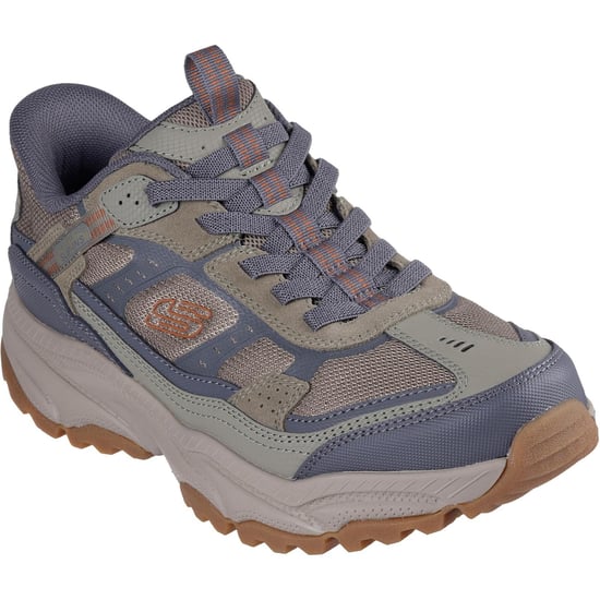 Skechers Heren Viking AT Suede Wandelschoenen (Olijf/grijs) - Image 3