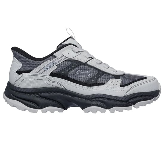 Skechers Heren Viking AT Suede Wandelschoenen (Grijs/Zwart) - Image 1