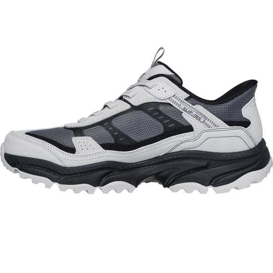 Skechers Heren Viking AT Suede Wandelschoenen (Grijs/Zwart) - Image 2