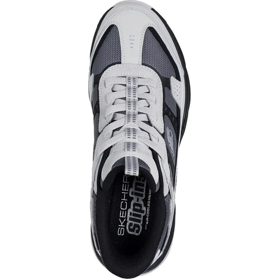 Skechers Heren Viking AT Suede Wandelschoenen (Grijs/Zwart) - Image 4