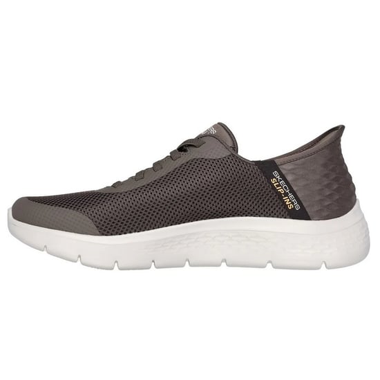 Skechers Heren Go Walk Hands Up Slip-on Trainers (Bruin) - Image 2