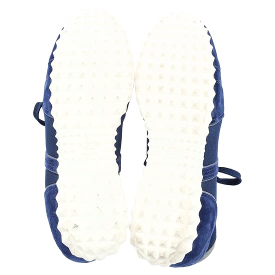 Valentino Garavani Soul AM Sneakers in Navy Blauw Suède en Mesh - Image 6