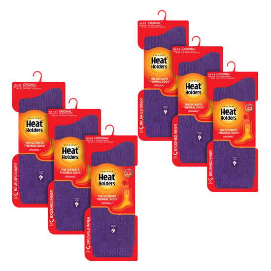 6 Paar Dames Originele Dikke Winter Thermosokken - Image 2