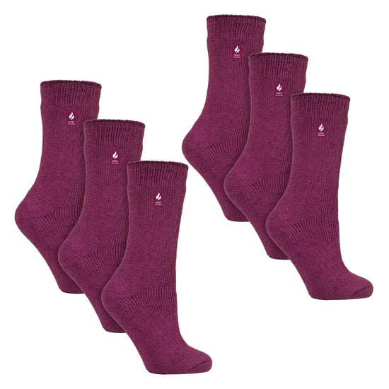 6 Paar Dames Originele Dikke Winter Thermosokken - Image 1