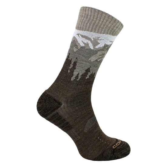 Heren Dames Lichte Performance Crew Merino Wol Sokken | Trekking Sokken - Image 1