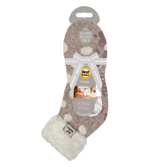 Dames Knuffelige Fluffy Slippersokken met Veer Top - Image 2