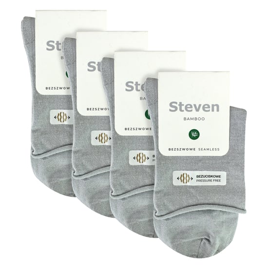 4 Paar Dames Bamboe Sensorische Sokken - Zachte Naadloze Comfort Sokken voor de Hele Dag - Image 2