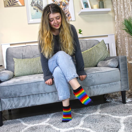 6-Pak Heren Dames Regenboog Trainer Katoenen Sokken Heldere Kleurrijke Gestreepte Sokken - Image 5