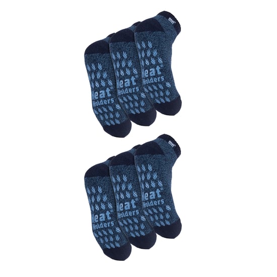 6 Paar Heren 2.3 TOG Antislip Lage Enkel Thermische Slippersokken - Image 1