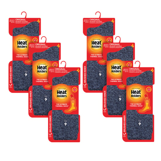6 Paar Heren Originele Dikke Winter Thermosokken voor Koude Weer - Image 2