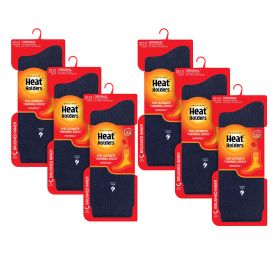 6 Paar Dames Originele Dikke Winter Thermosokken - Image 2